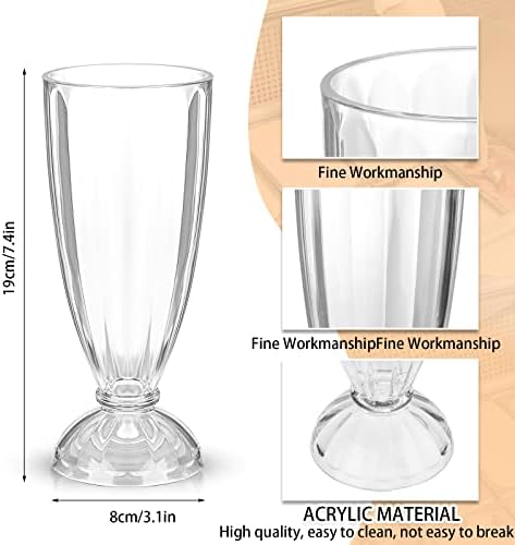 Leumoi Milkshake Glasses - Thumbnail 5