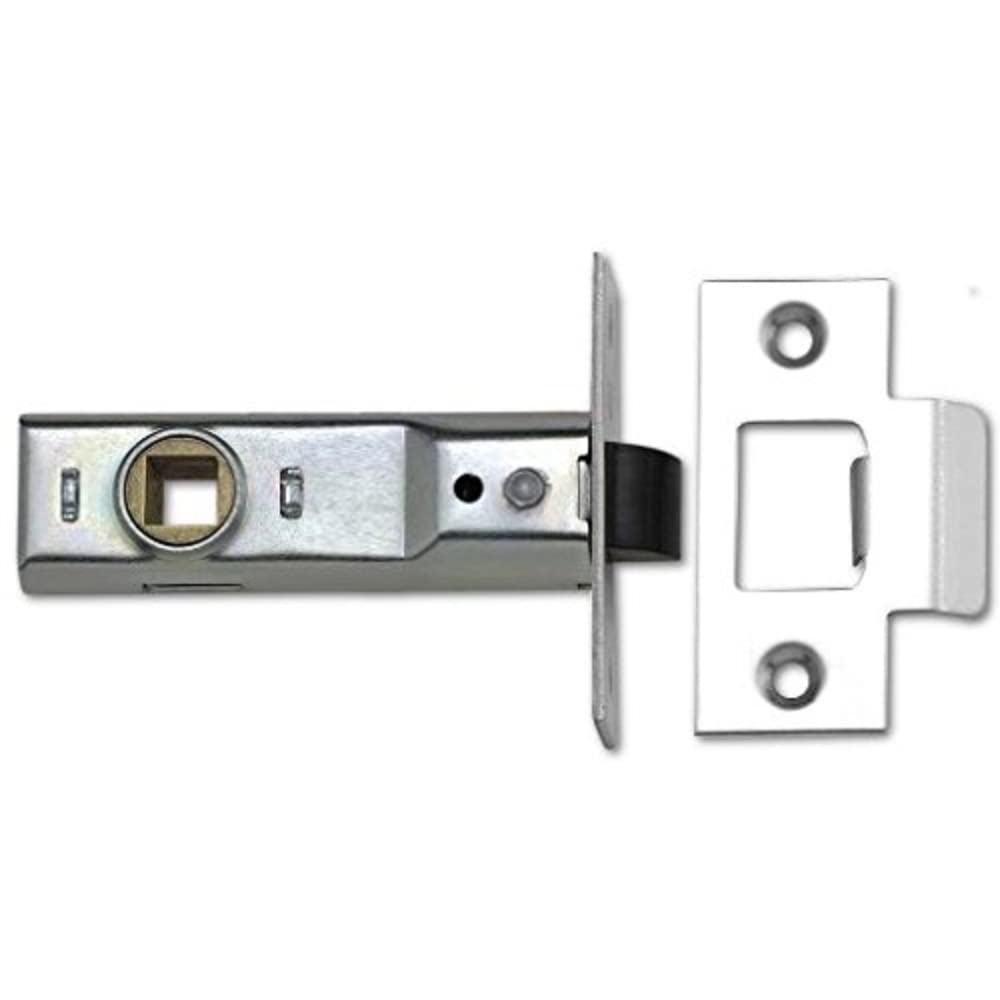 Merriway Zinc Plated Bh04347 Tubular Mortice Latch, 63 Mm 2.5 Inch