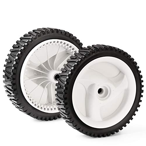 Lawn Mower Wheels Front Drive fit for Craftsman Husqvarna Lawn Mower Parts 532403111 94231X427 583719501 2 Pack 8 X1-3/4 Wheel Self Propelled Replaces AYP Oregon72-344