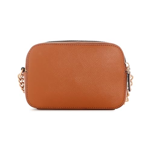 Image of GUESS Women's Brown Textured Crossbody Bag| Ladies Purse Handbags | Gift For Ladies