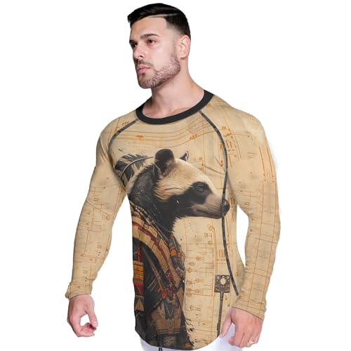 Long Sleeve Rash Guard Men, Stretchable Fabric Rash Guard Jiu Jitsu Gift On Birthday4