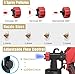 Paint Sprayer Tool 700W High Power Electric Spray Paint Gun Easy to Clean for Furniture Cabinets Fence Walls Door Garden Chairs Black,Easy to Clean, for Furniture