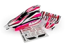 Traxxas 2433 Body, Bandit, Pink (Painted, Decals Applied)