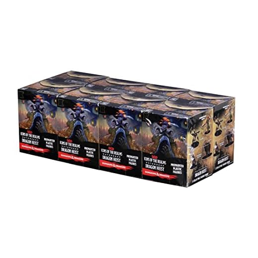 Rubie's WizKids D&D Icons of the Realms: Waterdeep Dragon Heist (8 ct. Standard), Booster Brick | DnD Miniaturen Halloween