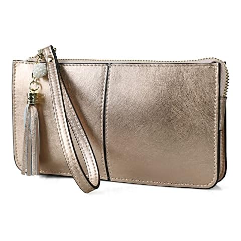 Befen Genuine Leather Wristlet Clutch Bag Cover