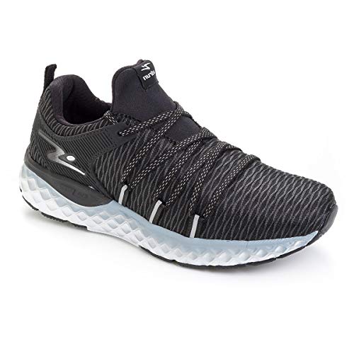 Tênis Esportivo Adrun Evafloat 7807m Cor:Preto/Cinza;Tamanho:34;Gênero:Masculino
