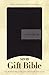 NIV, Gift Bible, Leathersoft, Black/Gray, Red Letter Edition
