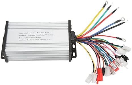 VBESTLIFE 48V 60V 72V 600W Sine Motor Controller,Brushless Motor Controller Electric Bike Controller Conversion Kit for Electric Bicycles Electric Tricycles VBESTLIFE 48V 60V 72V 600W Sine Motor Controller,Brushless Motor Controller Electric Bike Controller Conversion Kit for Electric Bicycles Electric Tricycles