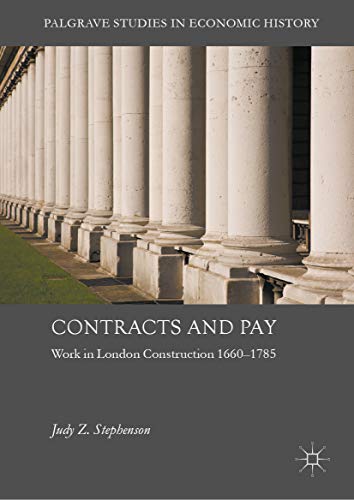Work in London Construction 1660-1785 pour chercheurs histoire - 2
