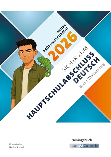Sicher zum Hauptschulabschluss Deutsch Baden-Württemberg 2026: Trainingsbuch inkl. Lösungen und Online-Quiz