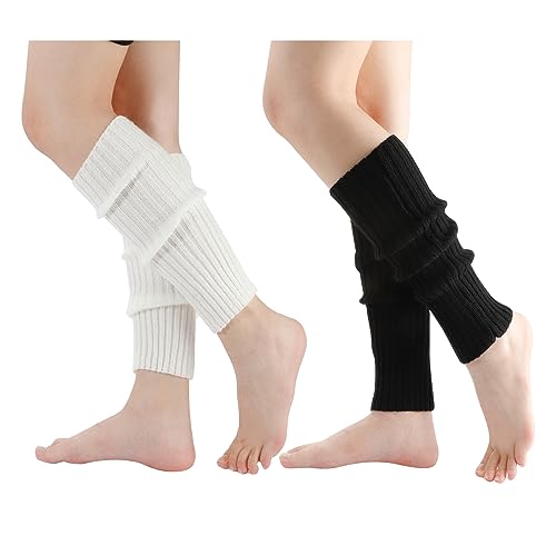 Image of Neon 80s Costumes - Pink Leg Warmers for Winter