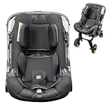 CoiiJoii Wkładka do fotelika samochodowego dla niemowląt kompatybilna z Doona, Graco, Safety 1st, Evenflo, Chicco, Britax. Wsparcie głowy i ciała.