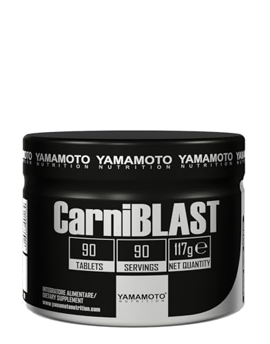 Yamamoto Nutrition Carniblast Integratore Di Carnitina L-Tartrato, Propionil L-Carnitina E Acetil L- Carnitina 90 Compresse