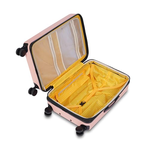 Image of VENTEX Hard Luggage Trolley Bag (Pink, Check-in Luggage 28-Inch)