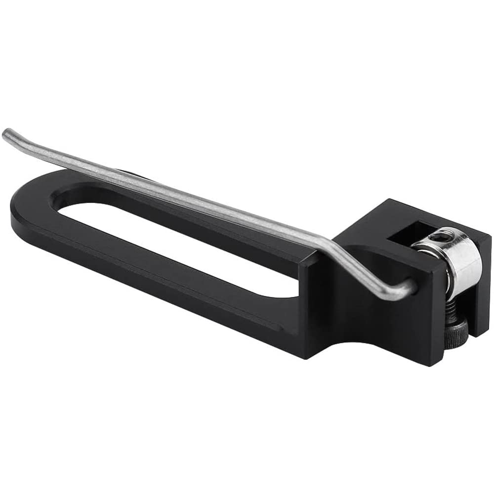 Repose-flèche magnétique professionnel en aluminium pour tir à l'arc - Remorque de flèche de rechange pour droitier - Accessoire de tir à l'arc - Noir