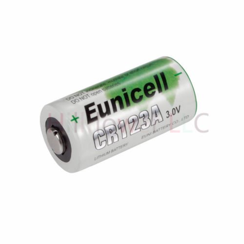 Hillflower 10 Piece Cr123A 123A Dl123A Pl123A Cr17345 Bulk 3V Lithium Light Prime Battery For Remote Alarm Pc #TOP1