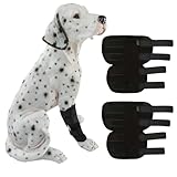 PYEUIFT Artrosis Perro Rodillera Protector Patas Codera Ortesis Lesiones Ligamentos Para Perros, Talla L 17X22Cm