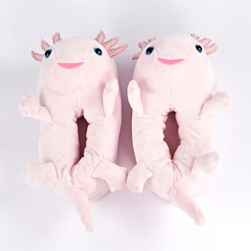 Image of Kids Animal Slippers, Soft Fuzzy Cozy House Shoes