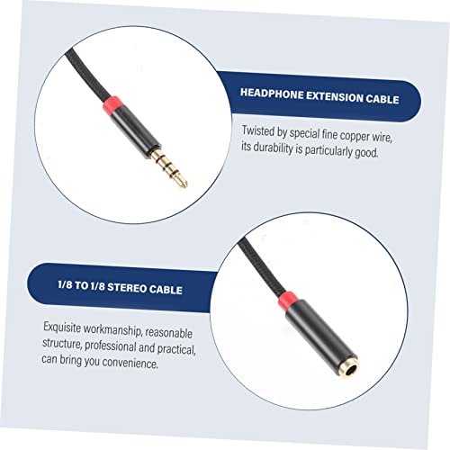 Cable extensor auxiliar estéreo de 2m Jack 3.5mm Mikikit miniatura 6