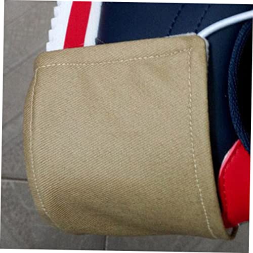 Kisangel 4 piezas cubiertas de zapato resistentes para talón, protector de tacón color caqui miniatura 5