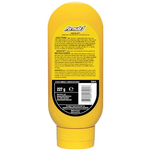 Formula 1 613191 Scratch Out Car Wax Polish Paste (8 Oz) - Car Scratch Remover thumb #6