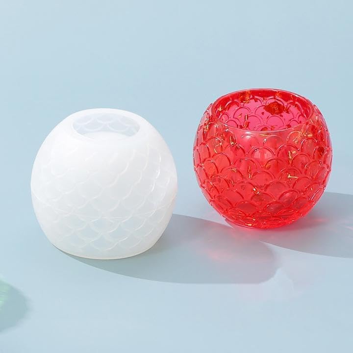 Miniatura 10 de Molde de silicona para florero, moldes de resina para florero, molde de resina para hacer manualidades, florero, decoración del hogar