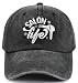 Gxaxyoupe Funny Gifts for Hair Stylists, Hairdresser Salon Life Hats for Men Women, Adjustable Washed 3D Embroidered Cotton Hairstylist Barber Accessories Baseball Cap