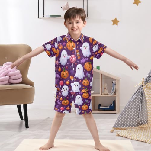 Image of Boccsty Red Strawberry Boy Summer Shorts Sets Hawaiian Toddler Boys T-Shirt & Pants 2 Pcs 3T-10T