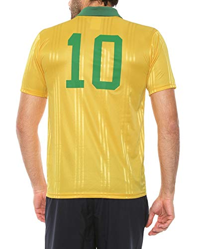 Camisa Adidas Originals Brasil Fan Amarela FT6422 (P)