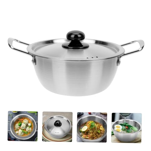 Casserole induction pour pâtes et soupes avec poignées résistantes - 4