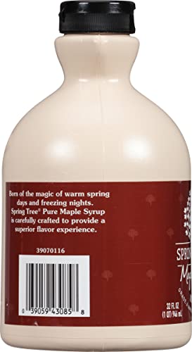 Spring Tree 100% Pure Maple Syrup, Grade A Amber Color, 32 Ounce #TOP1