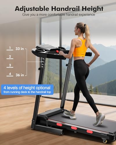 Folding Treadmill with Auto Incline