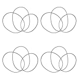 BESPORTBLE 20pcs Repeater Conveyor Belt Square Rubber Drive Belts for Cassette Tape Player Replacement Parts CD Dvd Machine Vintage Audio - Image 1