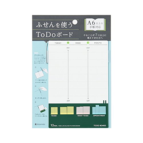 Kanmido faire Tableau Sticky A6 pour organiser vos notes et mémos au quotidien