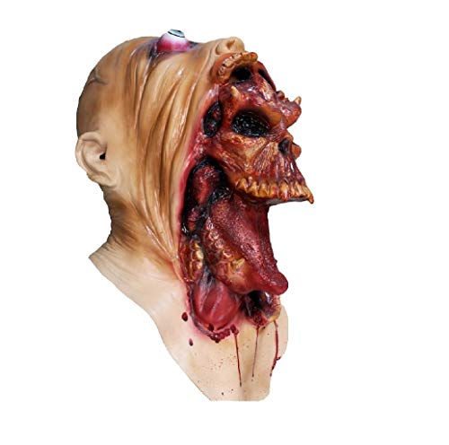 Hengyutoy Mask Halloween Disfraces Horrible Máscara de Látex