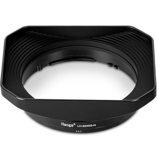 Haoge ���^���X�N�G�A�����Y�t�[�h Sony FE 40mm F2.5 G FE 50mm F2.5 G FE 24mm F2.8 G �����Y�V�F�[�h Sony A7CII A7CR A7R4 �o���l�b�g�}�E���g LH-S245G-N