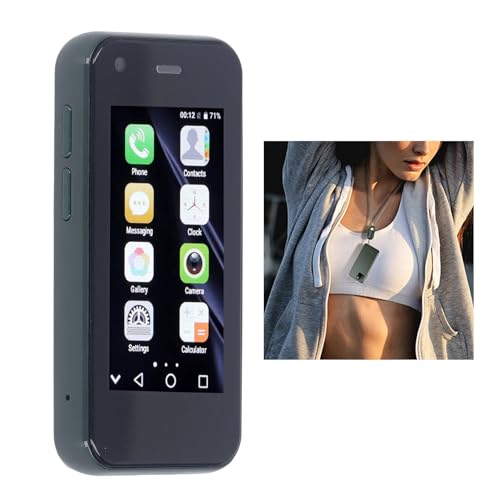Mini Smartphone 3G 2,5" med Dual SIM, 1GB RAM, Android 6.0 - Grön