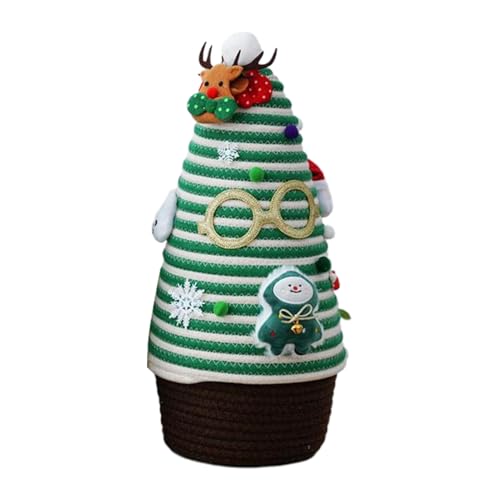 Panier de stockage de Noël compact pour décorer votre table