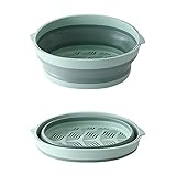 Fabricada con materiales de calidad alimentaria de alta calidad, esta cesta es saludable, segura, resistente y duradera para un uso prolongado.