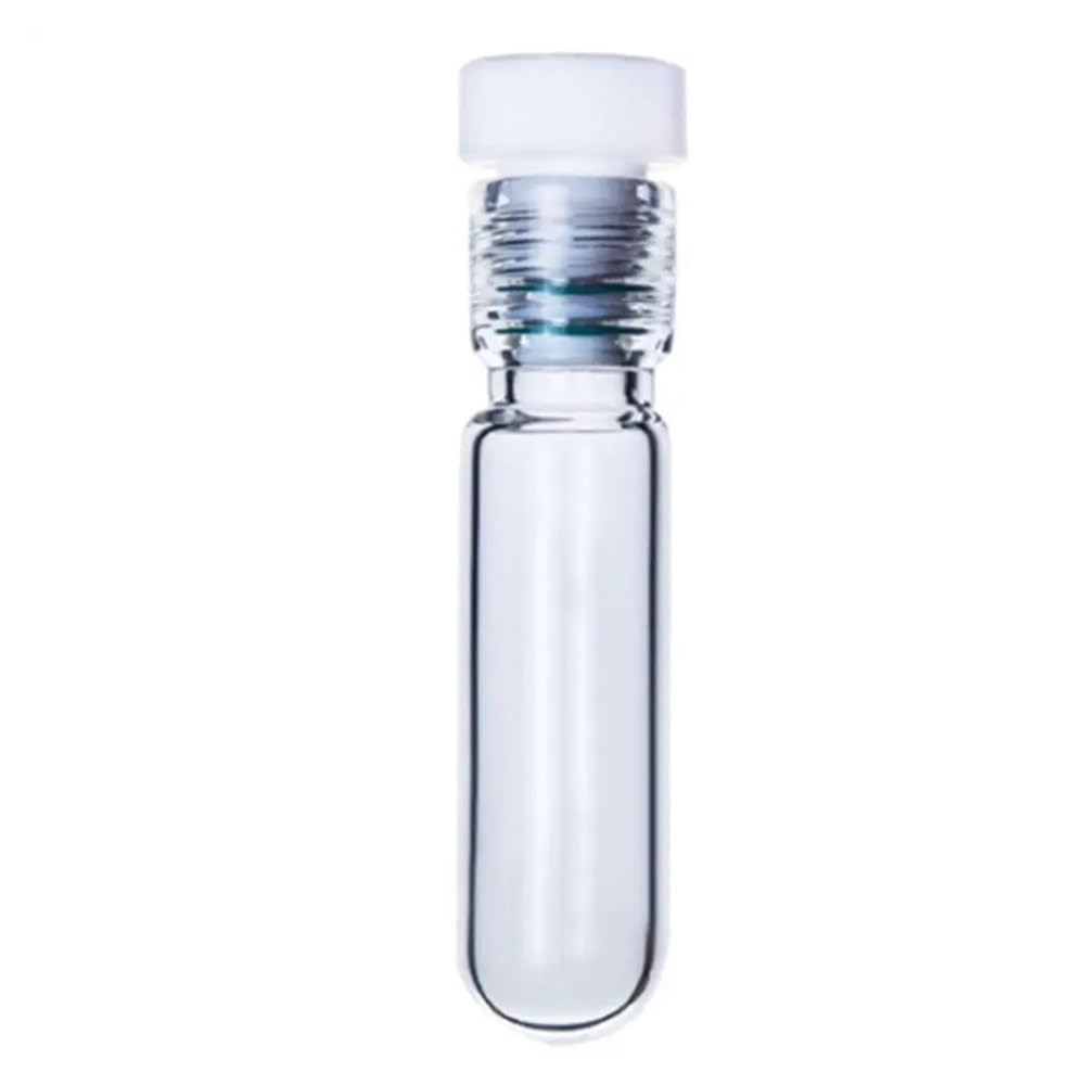 Sprzęt do przyrządów laboratoryjnych Szklana butelka wysokociśnieniowa Ciężka ściana z #15 Piersiówka laboratoryjna PTFE (120 ml 45 x 110)