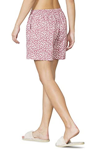 Image of Van Heusen Women's Cotton Lounge Shorts | Lightweight | Breathable Cotton | Relaxed fit | Printed | Comfortable Everyday Wear | Style 55501|Available in Pack of 1 & 2