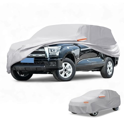 Housse de voiture anti-UV protection thermique quatre saisons 190T