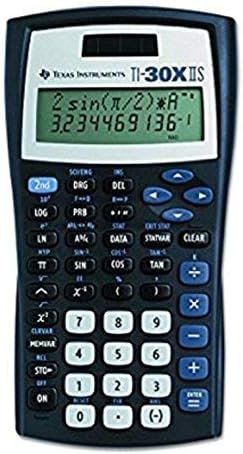 Back To School Texas Instruments Fundamental TI-30X IIS, 2-Line Scientific Calculator Supply Kit, Essential Classroom Teaching & Advance Training Resource Tool for Math Science Algebra Statistics Trig