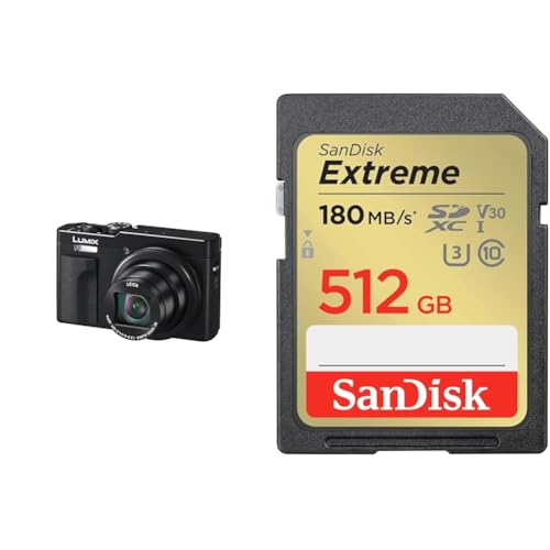 pi\jbN (Panasonic) RpNg fW^ J {Y[ w30{ LUMIX DC-TZ99-K + y TfBXN Ki z SDJ[h 512GB SDXC Class10 UHS-I U3 V30 SanDisk Ex