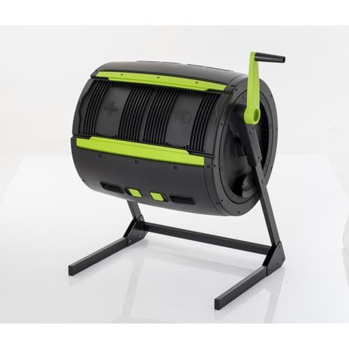 HomeStock City Sleek Two Stage Compost Tumbler