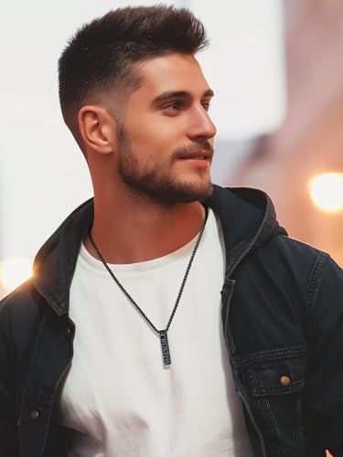 ChainsProMax Mens Viking Necklace, Arrowhead/Rune/Raven Skull Necklace for Men Nordic Jewelry-Send Gift Box2