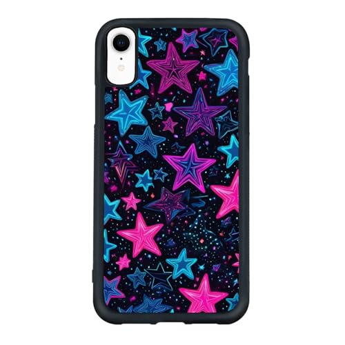 qizjio Y2K Phone Case Shockproof Protective Star Phone Cases for iPhone XR