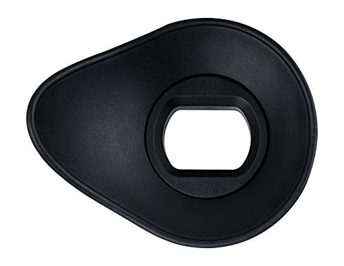 JJC ES-A6300 Large Eyecup Eyepiece for a6300 a6000, Ergonomic Oval Shape Soft Silicone, 360º Rotatable, a6300 Eye Cup, a6000 Eyecup, a6300 Eye Piece, Compatible with Sony a6300 a6000 NEX-6 NEX-7
