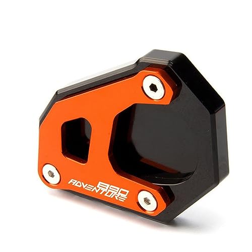 DABAUR Nuevo para 890 ADV para 890 Adventure R 2021 para 890ADV Motocicleta CNC Pata De Cabra Pie Lateral Extensión Almohadilla Soporte Placa Agrandar (Color : 3)