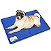 HAPPY HACHI Tapis Rafraîchissant pour Chien (M-50X65cm) Nouveau en 2022 Lit de Refroidissement Automatique Gel Activé par Pression Durable Frais Refroidissant Dormir Coussin Cage Chat en été Chaud